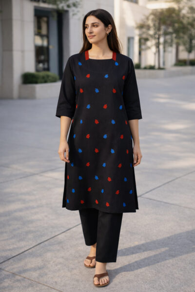 Ladies kurta handloom 100% cotton