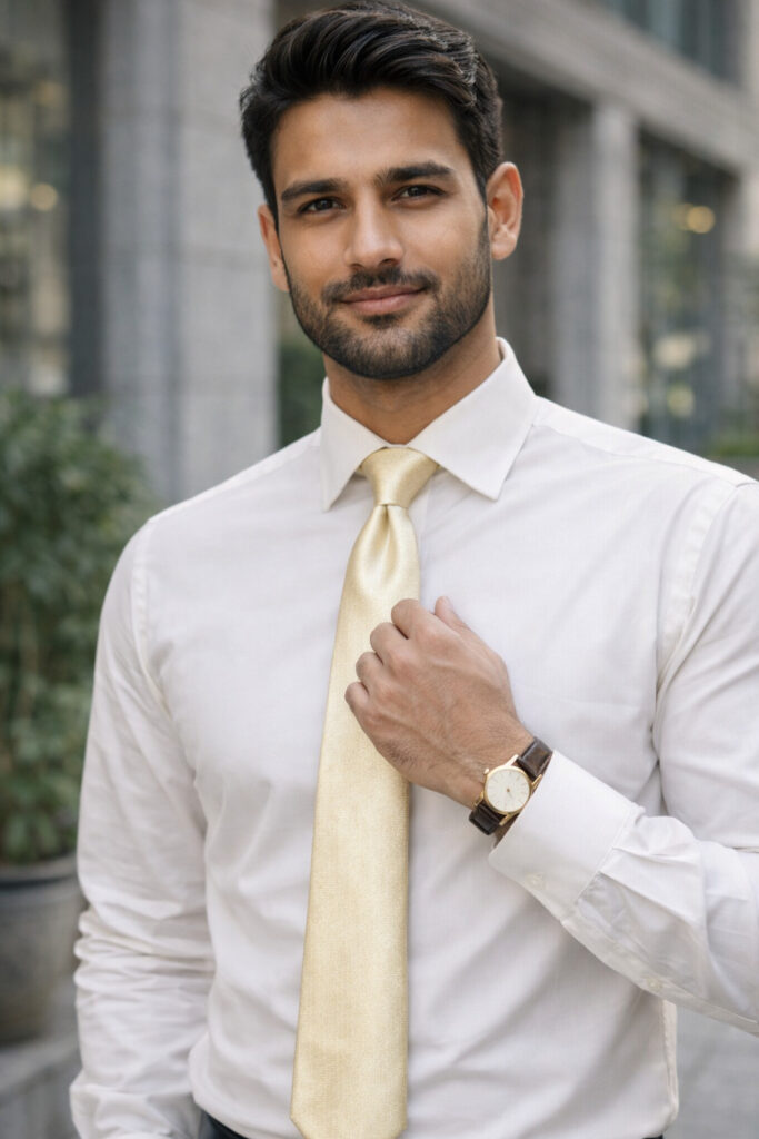 Eri silk tie