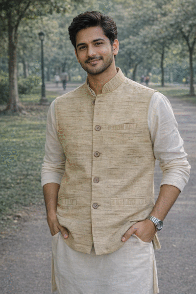 handspun Ghisa silk jacket