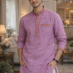 Handloom handwoven men's kurta