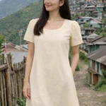Cream coloured Ladies dress